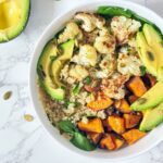 lemon garlic veggie bowl