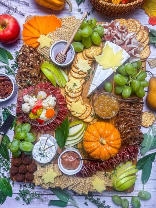 How To Make A Cozy Fall Charcuterie Board